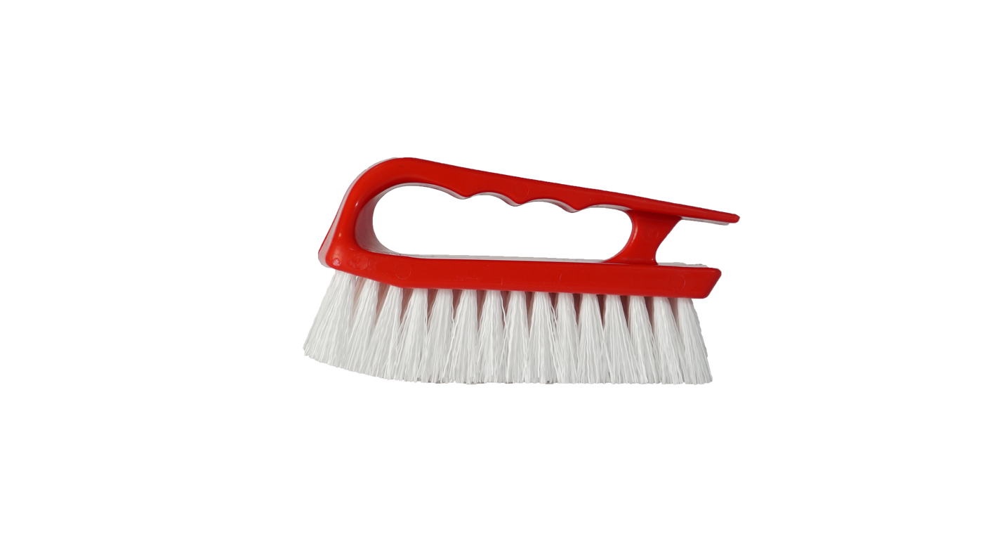 SM Arnold Iron Style Scrub Brush Red