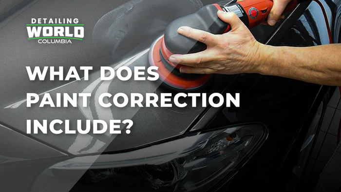 What does paint correction include?
