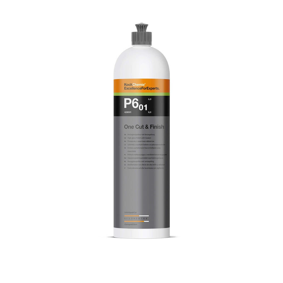 Koch Chemie One Cut & Finish P6.01 1 Litre High Gloss Polish with Sealant Car Polish