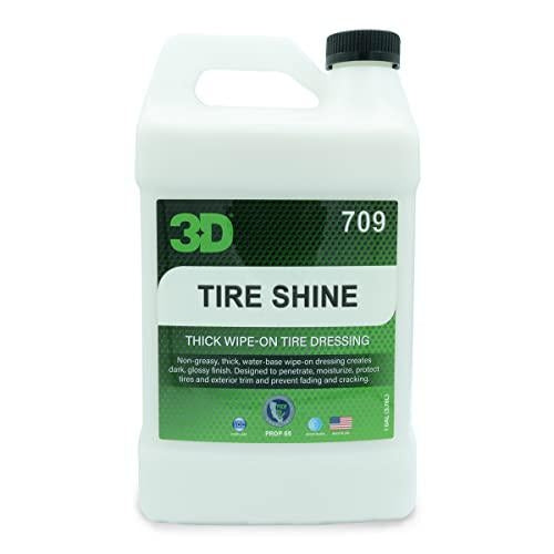 3D Tire Shine - No Grease, No Mess Tire Dressing
