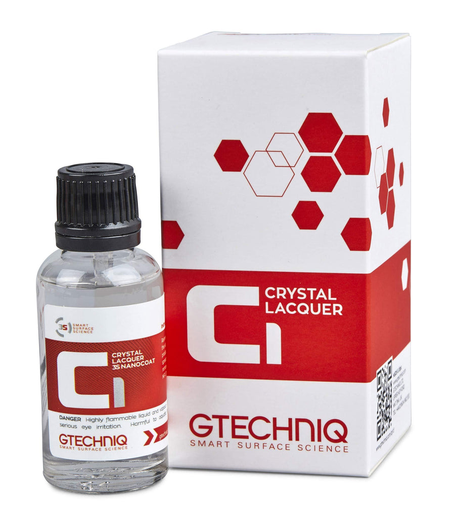 Gtechniq C1 Crystal Lacquer Ceramic Coating for Cars, Protect Car Paintwork, High Shine, Easy to Apply