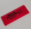 Red Line Extractor Squeegee Blade 5" Double Bevel