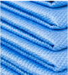 Diamond Weave Glass Towels- 10pk Blue