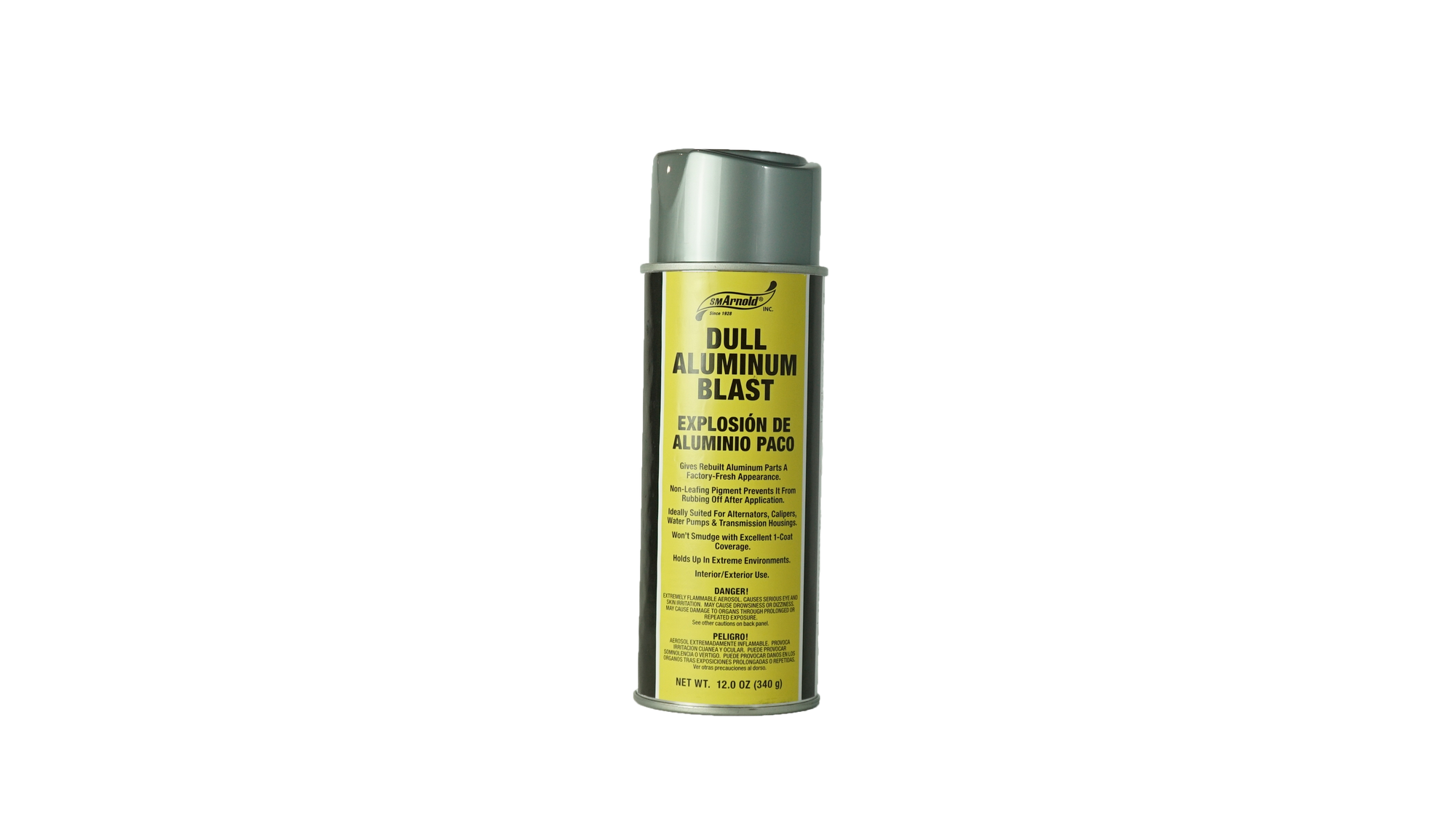 SM Arnold Dull Aluminum Blast 12 oz.
