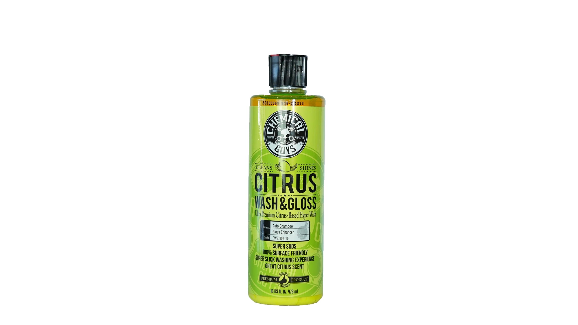 Chemical Guys Citrus Wash & Gloss Concentrated Car Wash (16 oz)
