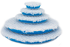 Rupes Blue Wool Coarse Polishing Pads